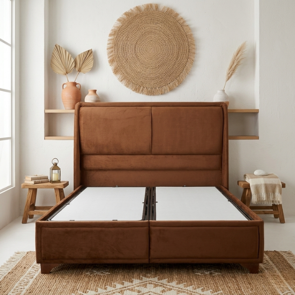 Oslo (Ginger)- BASE & HEADBOARD