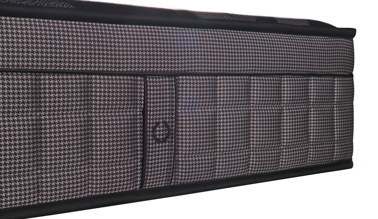 Laurel - Black Euro Top - Mundo Bedding