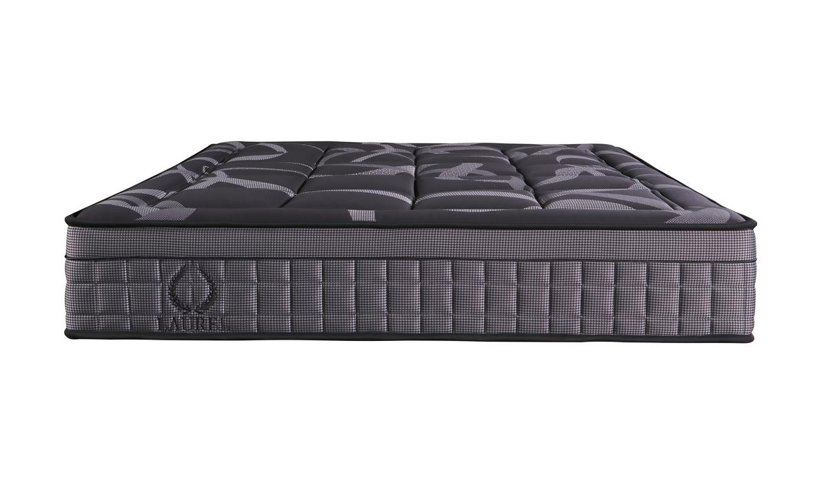 Laurel - Black Euro Top - Mundo Bedding
