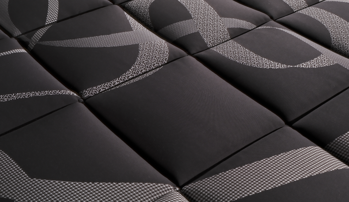 Laurel - Black Euro Top - Mundo Bedding