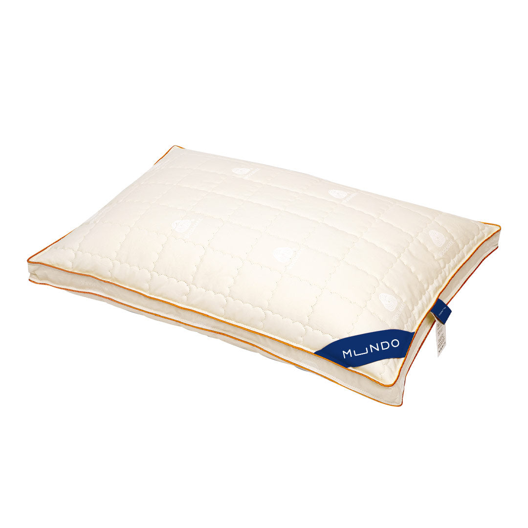 P102 Pillow – 100% Natural Wool - Moisture Control - Mundo Bedding