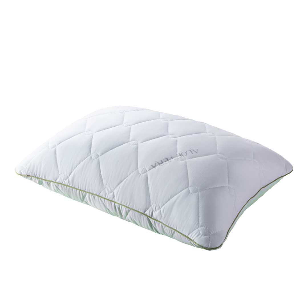 Aleovera Pillow – Microfiber & Siliconized Fiber – Ultra-Soft & Light Structure – Mundo Bedding