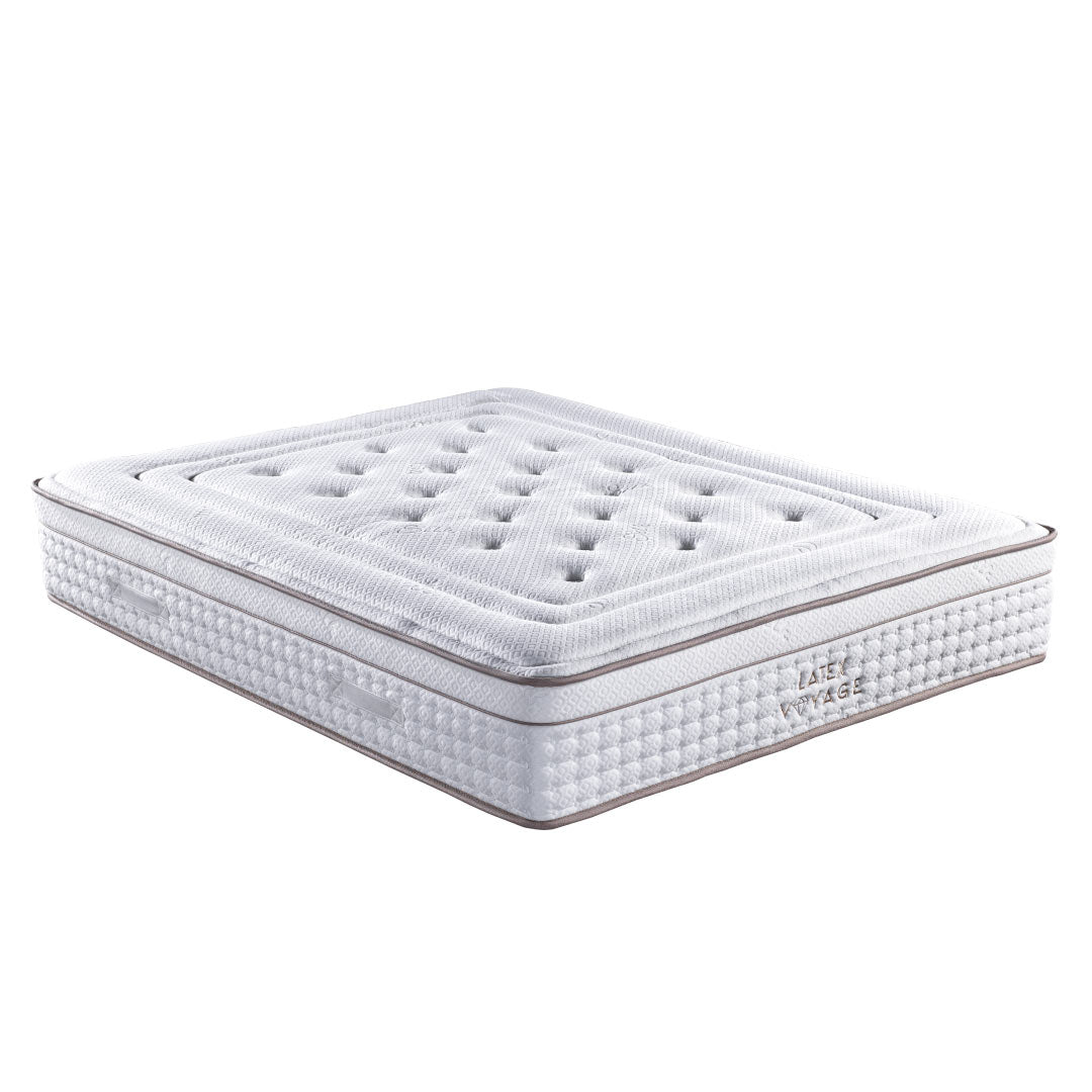 Latex Voyage Mattress – Natural Latex - 4x Air Permeability - Full Body Support -  MundoBedding
