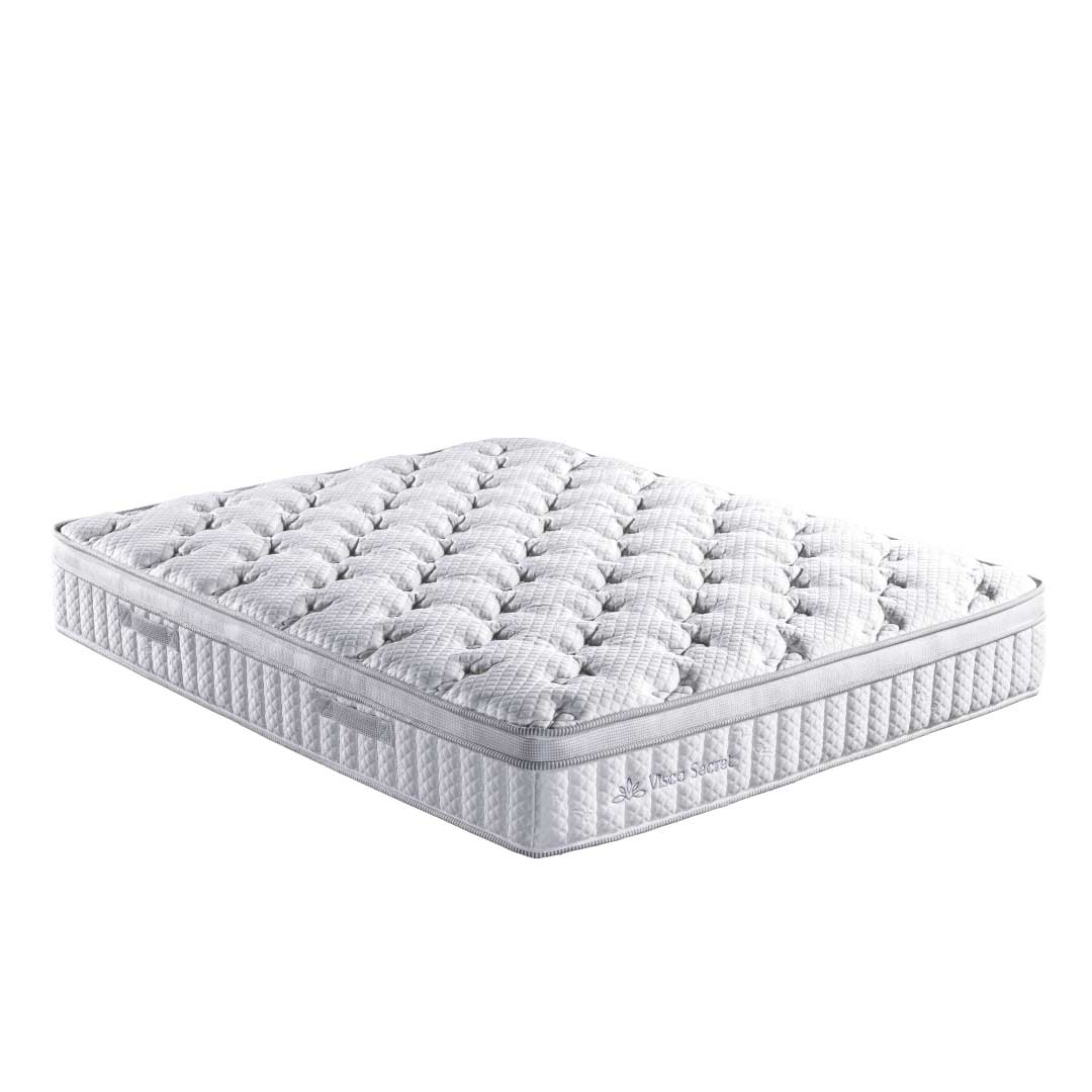 Visco Secret Mattress – Soft Knit Fabric - Antibacterial - Mundo Bedding